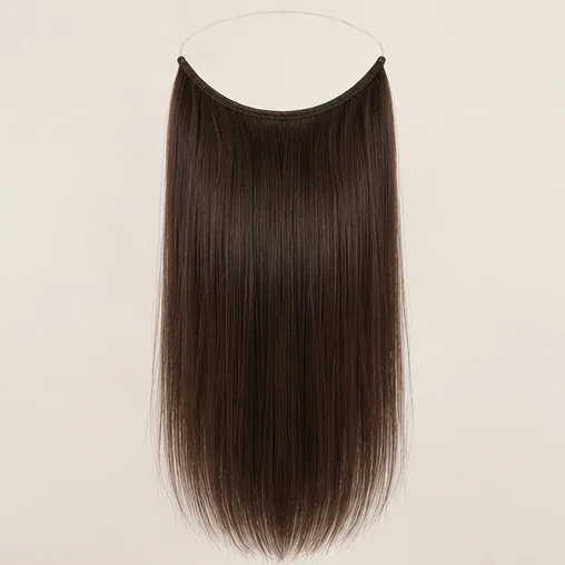 Illustrative image of Clipless Human Hair Extensions
