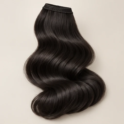 Illustrative image of Human Hair Weft & Sew-In Extensions