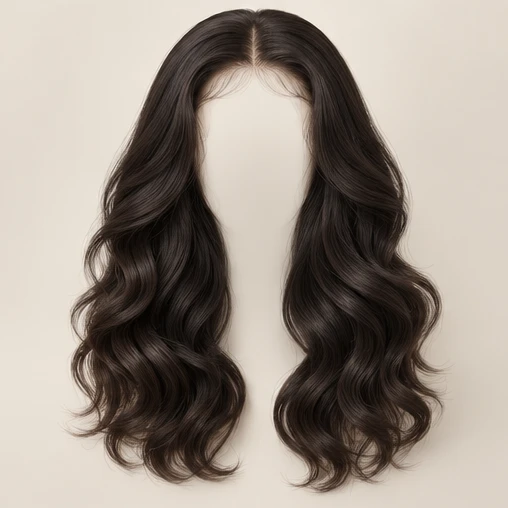 Illustrative image of Human Hair Lace Frontals